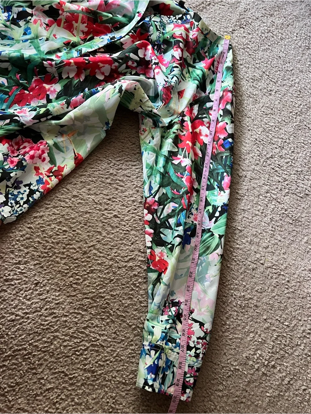NWT Talbots Popover Multicolor Floral Long-Sleeve Blouse Sz 2X